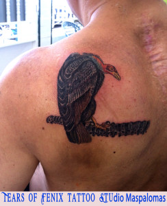 condor tattoo on gran canaria