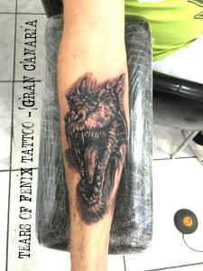 dragon tattoo gran canaria maspalomas tatovering