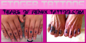 finger tattoos gran canaria