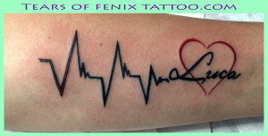 heartbeat tatowierung gran canaria