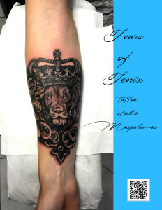 tatouage gran canaria tattoo maspalomas Lion king