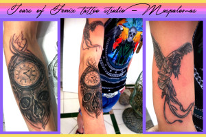 Tears of Fenix tattoo studio design 