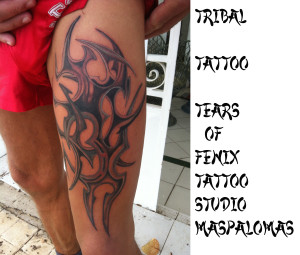 tribal tattoo example tearsoffenixtattoos