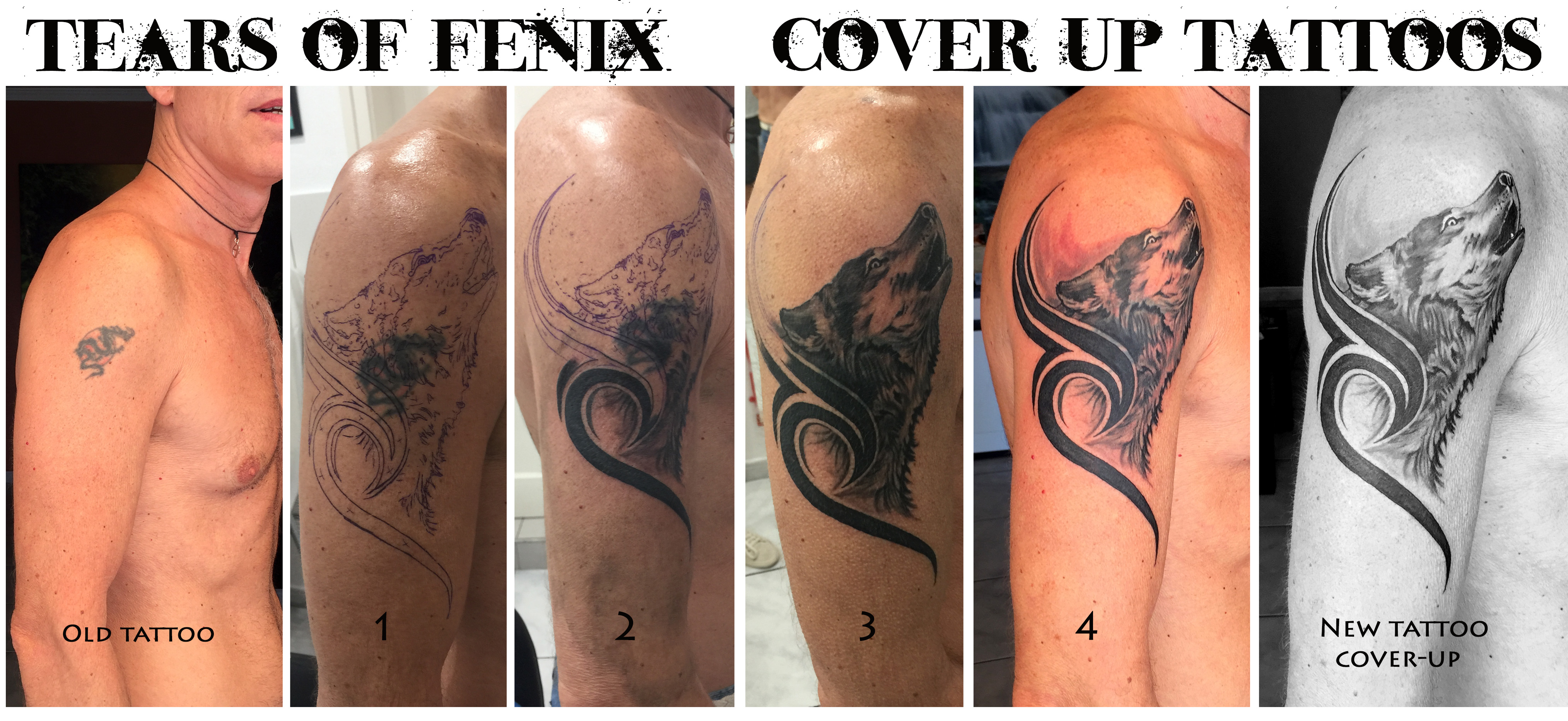 Cover Ups Tatouage Maspalomas Tears Of Fenix Tattoo Studio Maspalomas