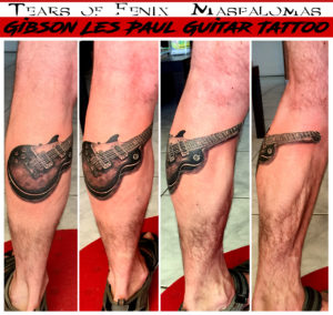 les paul guitar tattoo shop maspalomas