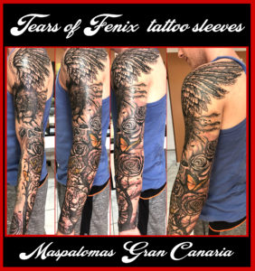 full sleeve tattoo for man