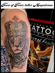 lion king feminine tattoo