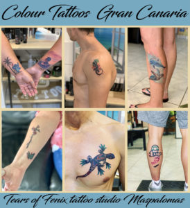 colour tattoos gran canaria